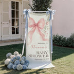 Custom Name Baby Shower Fabric Welcome Sign #9 - Image 4