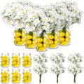 Daifunli 6 Set Lemon Party Centerpieces for Table Mason Jar Table Decor by Huiinen