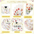 Ceenna Graduation Party Supply Decoration for 50, Gold - Image 2