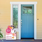 Big Dot of Happiness Girl Special Delivery - Baby Shower Decorations - Pink It's A Girl Stork Baby Announcement & Welcome Yard Sign - Image 4