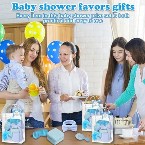 6 Set Baby Shower Prize for Winner Guest Blue Bridal Shower Favor Gifts - Image 5