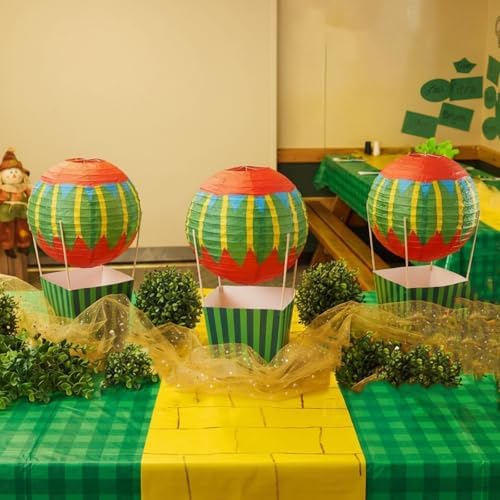 Leinuosen Wizard Party Decoration Hot Air Balloon Table Centerpiece, 12 Set - Image 6
