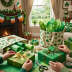 500 Sheets Green 4-Color Tissue Paper 20x20 Inch for Christmas Gift Bags - Image 6