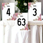 Painting Table Cards Number 1-75 Double Sided For Wedding Reception Event Party Baby Shower Birthday 4x6, AT-TABLE-CARD-887 - Image 4