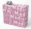 AOFUN Personalized Birthday Gifts Christmas Wrapping Paper Thick Christmas Paper Wrap Custom Gifts Baby Christmas Wrapping Paper 3 Rolls 58" x 23" by Unknown