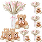 123 Set Bear Baby Shower Table Centerpiece Decor, Pink, Girl by Relaxgiant
