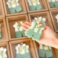 LemonRoad 15 Pcs Baby Shower Favors for Boy or Girl Baby Shower Prizes for Guests Sweater Refrigerator Magnet with Box Coat Hangers Acrylic Feet for Thank You Gifts Gender Reveal Baptism Party(Green) by Unknown