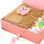 PACKHOME Extra Large Pink Gift Box with Ribbon Magnetic Lid 17x14.5x5.5in - Image 3