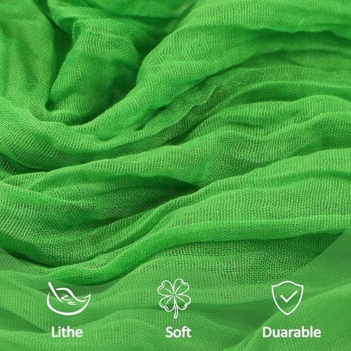 16 Pack 23 x 120 Inch Green Table Runner 10Ft Cheesecloth - Image 5
