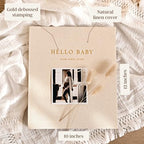 Peachly Unisex Baby Memory Book - First Year Baby Book Keepsake - Forest - Image 2