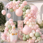 Silly Goose Baby Shower Decorations, All-in-one Silly Goose Birthday Decorations with Backdrop Plates Napkins Banner Silly Goose Balloon Arch, for Goose Baby Shower - Image 6