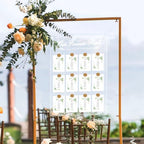 Wedding Seating Chart Board,20x28 Inch Acrylic Please Find Your Seat Table Seating Chart Sign for Wedding/Party Reception Display (People, 2 PCS) - Image 6