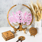 Wedding Guest Book Alternative, Rustic Wooden Tree Drop Box Frame Sign in - Image 4