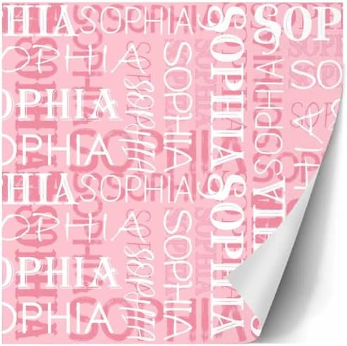 AOFUN Personalized Wrapping Paper Valentine Gift Wrapping Paper Personalized Gift Wrapping Paper Mens Wrapping Paper Cute Wrapping Paper 5 Rolls 58" x 23" - Image 3