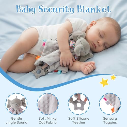 Baby Shower Gifts for Boys 12-in-1 Baby Boy Gift Set for Newborn, Premium Gender Reveal Gifts for New Parents, with Elephant Lovey, 100% Cotton Onesie, Photo Frame & Carriage Storage Case - Image 4