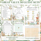 Patelai 321 Pcs Storybook Baby Shower Decorations Games Supplies, 50 Guests - Image 4