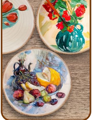 Set of (10) 9-10 Inches Large Wood Slices, Wood Centerpieces for Tables - Image 6