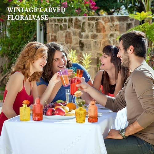 15 Pcs Colored Bud Vases Set, Baby Shower Decorations, Wedding Table Decor - Image 6