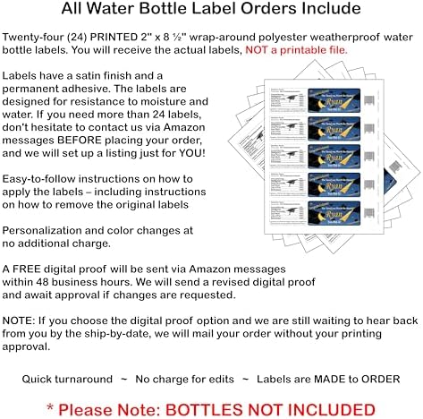 All Star Baby Shower Water Bottle Labels, Waterproof (Set of 24)(Y539) - Image 4