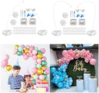 Balloon Arch Kit, Free Bending Shape with Independent Water Fill Base,Adjustable Half Balloon Arch Frame and Column Stand for Weddings, Baby Showers and Birthday Parties Backdrop Decoration A - Image 7