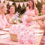 288 Pcs Baby Shower Favors Set for Guests,Pink,Bow - Image 6