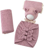 Newborn Baby Boy Girl Photography Props Set of 4 Pcs - Image 2
