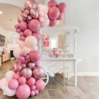 6FT Gold Metal Arch Backdrop Stand, Square Balloon Arch Stand Wedding Frame for Birthday Party, Baby Shower, and Ceremony Decoration - Image 6
