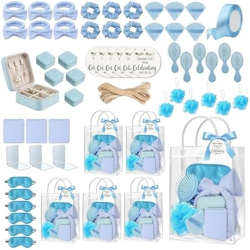 6 Set Baby Shower Prize for Winner Guest Blue Bridal Shower Favor Gifts by Unknown