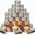 50 Pcs 2 Oz Mini Vanilla Scented Soy Candle Set,Wedding Favors for Guests Bulk 50,The Quantity of Multiple Sets Meets Your Needs for Wedding and Party Gifts and Party Favors. by Veiuwa