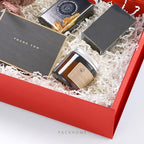 PACKHOME 6 Large Red Gift Boxes 13.5x10x3.5in Magnetic Lids for Shirt - Image 3