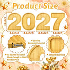 2027 Charcuterie Numbers Fillable Wooden Boards Boxes Party Serving Trays - Image 2