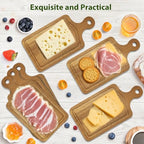 32 Sets Bridal Shower Game Prizes, Mini Charcuterie Boards, Acacia Wooden - Image 4