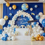 10ft×15ft Royal Blue Backdrop Curtain for Wedding Parties - Image 4