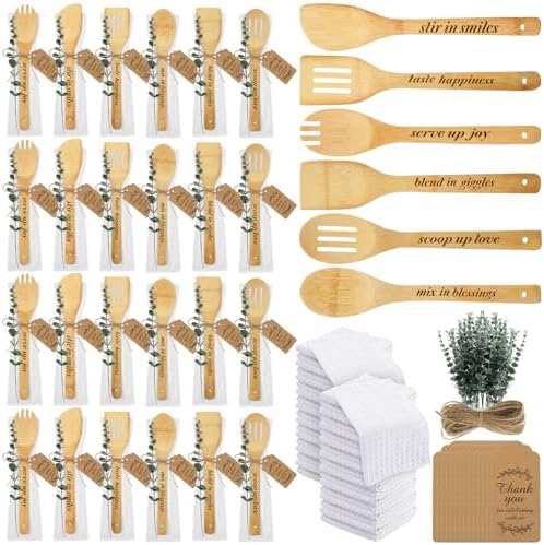 Funnymoom 24 Sets Bridal Shower Favors for Guests Kitchen Utensil Gift Set by Funnymoom