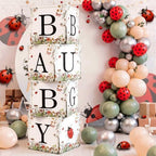 Sabary 4 Pcs Love Bug Baby Boxes Baby Shower Gift Boxes by Sabary