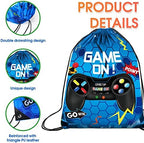 Roowest 36 Pcs Video Game Party Favor Bags for Kids, Blue - Image 3