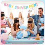4 Sets Bottle Chug Baby Shower Games Juegos Para for Gender Reveal Game - Image 2