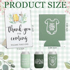 SiliFine 37 Pcs A Baby is Brewing Can Coolers Baby Shower Party Favors - Image 3