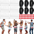 Vinsot 6 Sets Baby Shower Games Twerking Shaking Balls with Belts, Red by Vinsot
