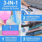 Electric Balloon Pump and Rose Gold Balloons - Image 5