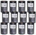 Expo International Decorative Matte Tulle, Roll/Spool of 6” X 100 Yards, Lightweight Polyester Tulle Fabric for Tutus, Costumes, and Party Decorations, Washable, Easy-to-Use, Pack of 12, Black by ExpoInternational