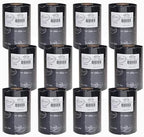 Expo International Decorative Matte Tulle, Roll/Spool of 6” X 100 Yards, Lightweight Polyester Tulle Fabric for Tutus, Costumes, and Party Decorations, Washable, Easy-to-Use, Pack of 12, Black by ExpoInternational