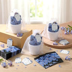 Ctosree 50 Sets Forget Me Not Seeds Packets Funeral Favors - Image 5