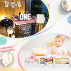 HILAVO Charcuterie Letters ONE, 3PCS 13.7" Fillable ONE Shaped Charcuterie Board Letters Paper Mache Cardboard Letters Trays for 1st Birthday Party Anniversary Baby Shower Decorations - Image 6