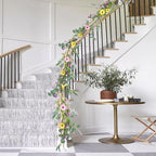 6.5FT Wildflower Garland Daisy Artificial Flowers Garland with Lavender - Image 7