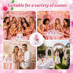 50PCS Pink Eucalyptus Soap Wedding Favors Handmade Thank You Gifts - Image 6