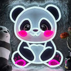 Panda Neon Sign, USB Powered LED Light for Room Decor by NEONSIGN