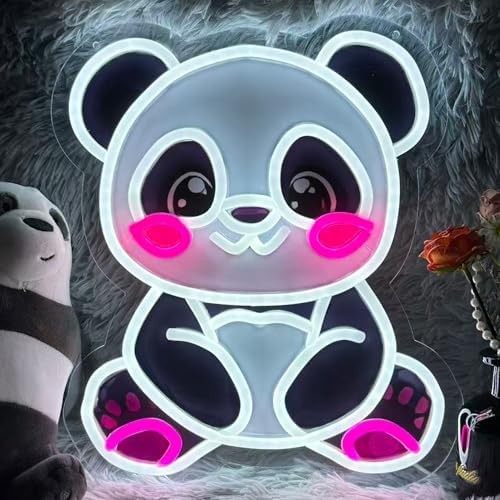 Panda Neon Sign, USB Powered LED Light for Room Decor by NEONSIGN