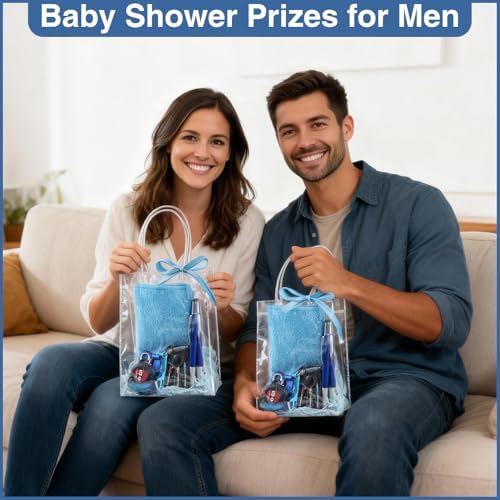 85Pcs Baby Shower Prizes for Men, 8 Sets Winner Gifts with Multi-Tool Pen, Screwdriver, Tape Measure, Bottle Opener, Keychain, Cleaning Cloth & Gift Bags for Winner Bachelor Party Favors (85) - Image 6