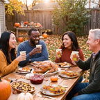 250 Pcs Marple Leaves Fall Party Supplies, Paper Plates Napkins and Cups - Image 4